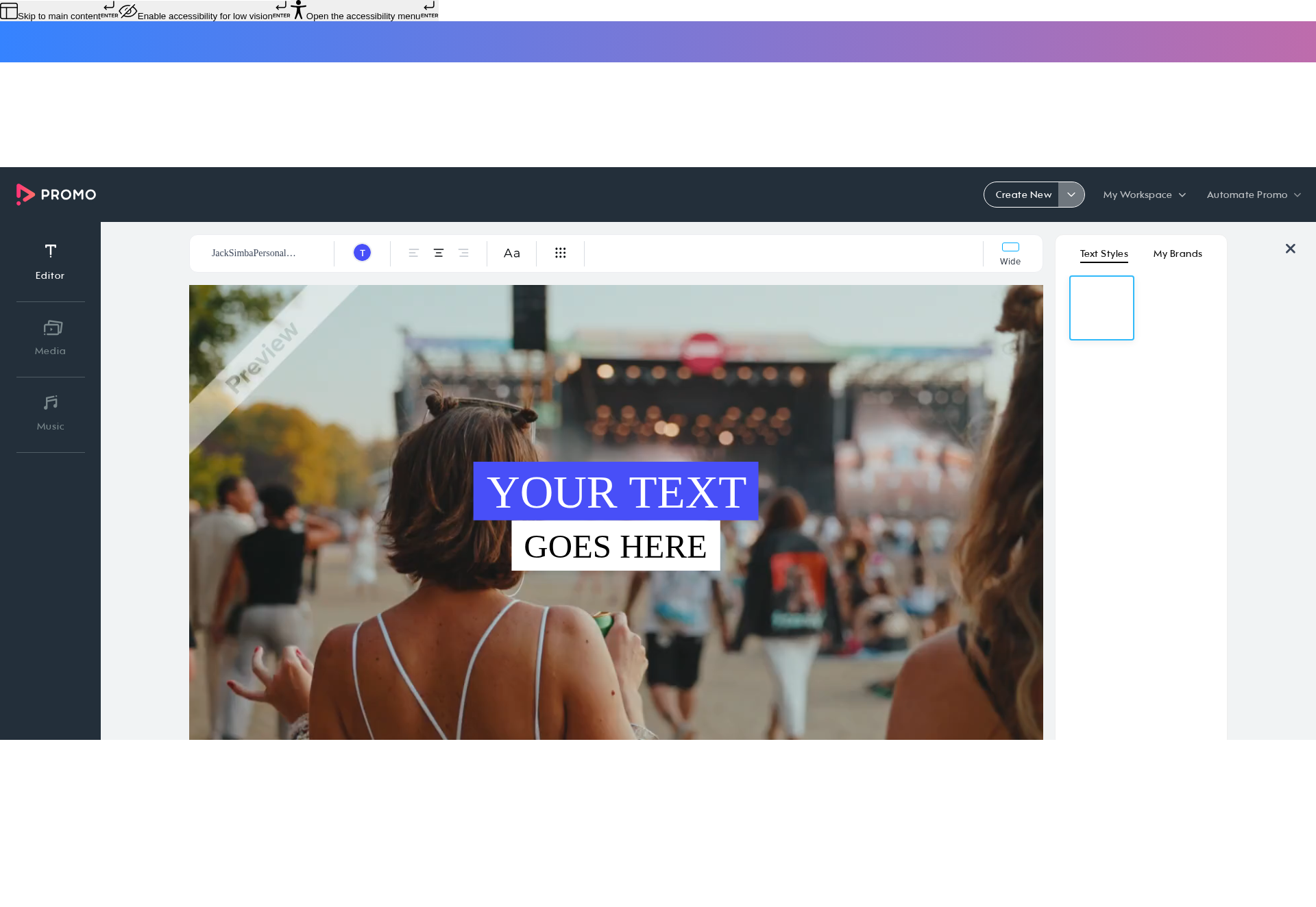 Test failure screenshot
